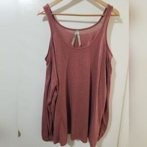 Penningtons Dusty Rose Tunic/tank 2X